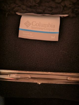 Chaleco Columbia negro mujer - M