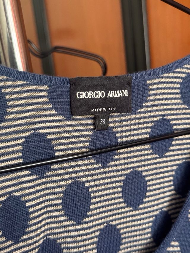 Camiseta Giorgio Armani lunares - M