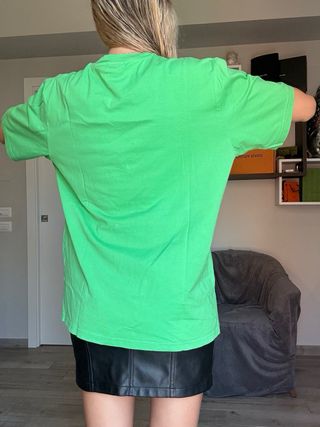 T-Shirt Champion verde uomo