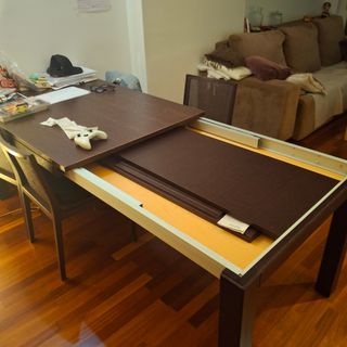 Mesa comedor extensible + 4 sillas