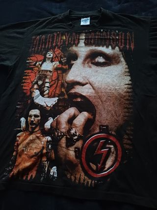 Camiseta Marilyn Manson vintage
