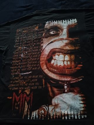 Camiseta Marilyn Manson vintage