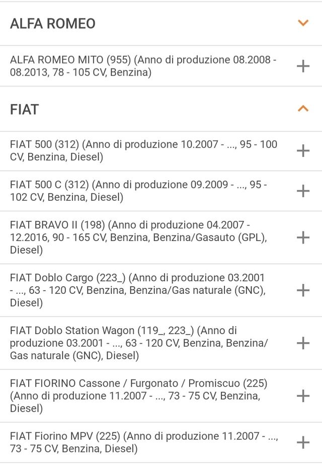 Pastiglie Brembo P 23 085 - Alfa Romeo Fiat