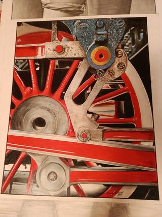 Dibujo A MANO, Tren