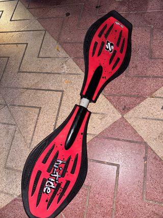 Waveboard N-Ride rojo en buen estado