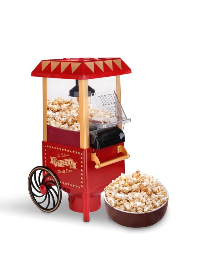 Palomitero retro rojo nuevo