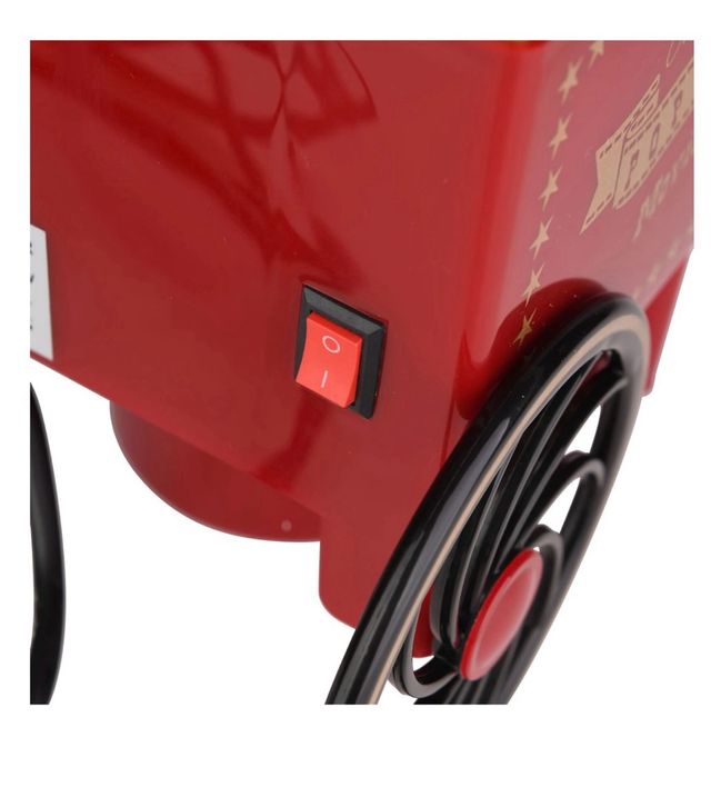 Palomitero retro rojo nuevo