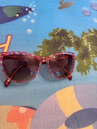 Gafas sol infantiles rosa-rojo