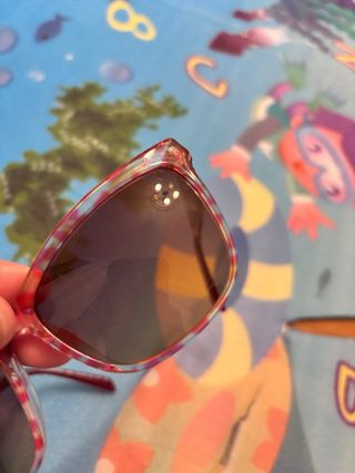 Gafas sol infantiles rosa-rojo