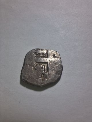 1 macuquina de Carlos III 1767 Potosí