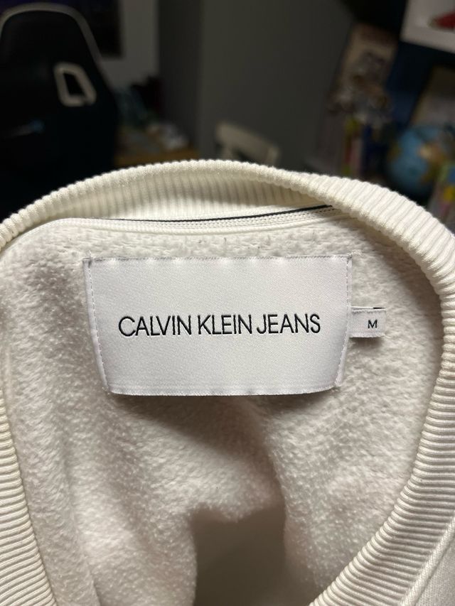 Sudadera Calvin Klein - Blanca