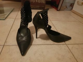 Scarpe tacco nero