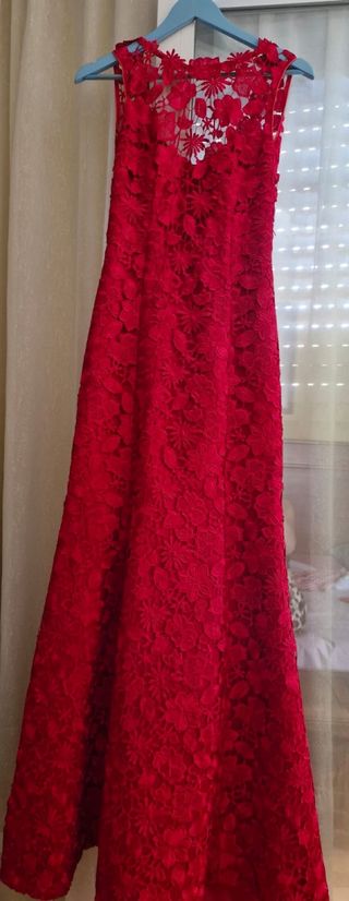 Vestido rojo Silvia Navarro