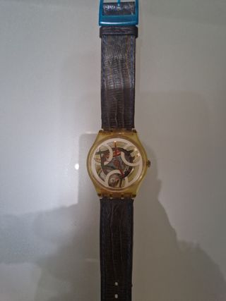 Swatch vintage oro giallo