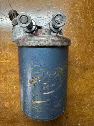 Soporte filtro aceite Mini Morris clásico
