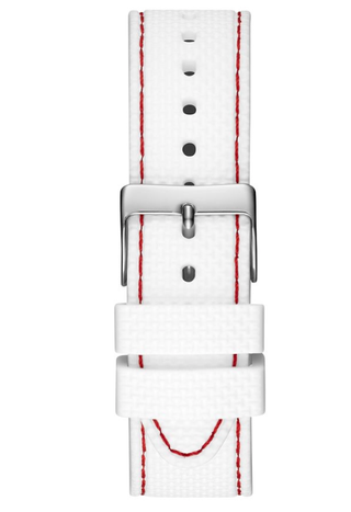 Reloj Guess blanco y rojo - Nuevo