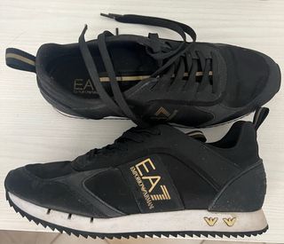 EA7 Emporio Armani - Scarpe Nere e Oro