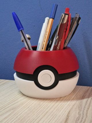 Portapenne Pokeball 3D