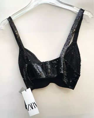 Top lentejuelas joya Kate Moss