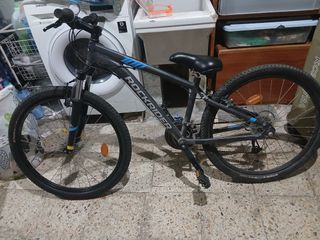 Bicicleta Rockrider Gris