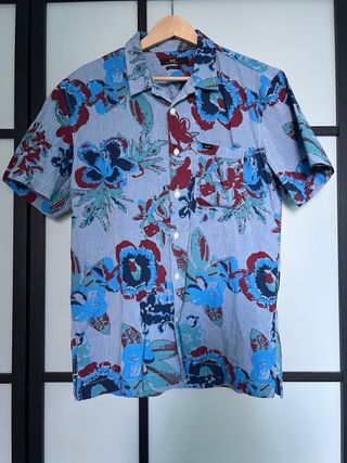 Camisa Algodón LEE  Hombre Hawaiana