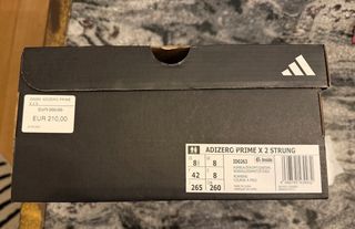 adidas adizero Prime X Strung 2.0 o cambio 