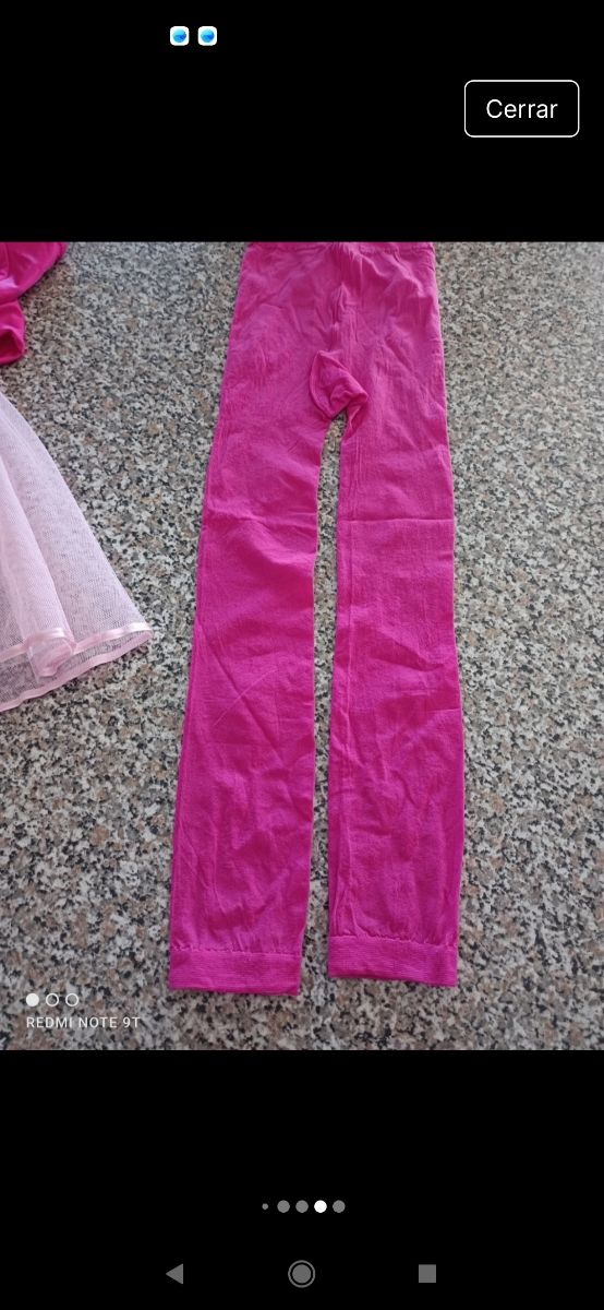 Malla gimnasia rítmica niña