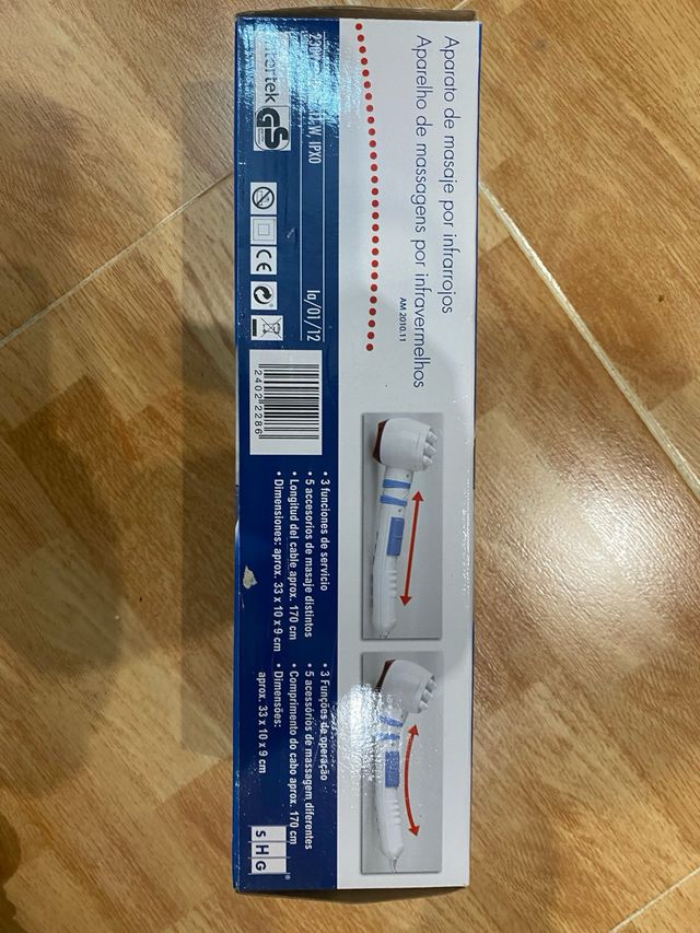 maquina de masajes por infrarojos