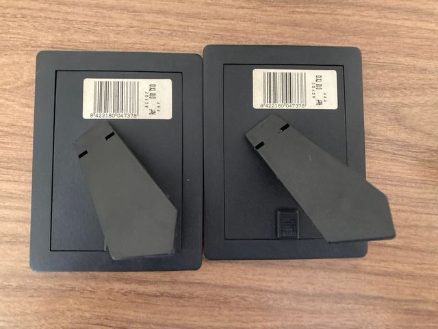 cornici argentate 7x10cm - 2pz