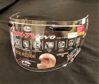 Visera Arai RX-7V Evo transparente