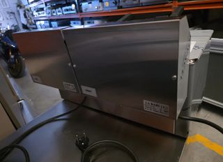 Freidora doble eléctrica industrial