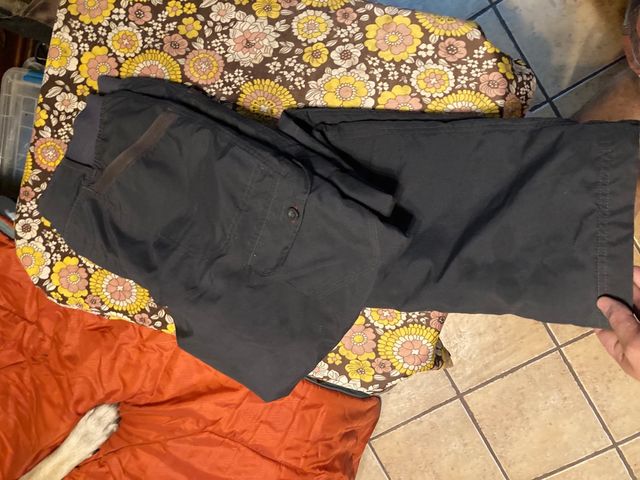 Pantalones Cargo Negro