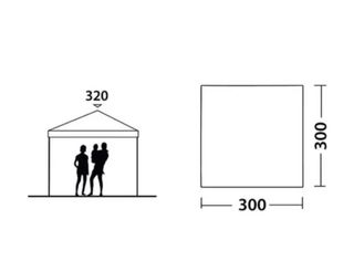Toldo outwell Dakota shelter