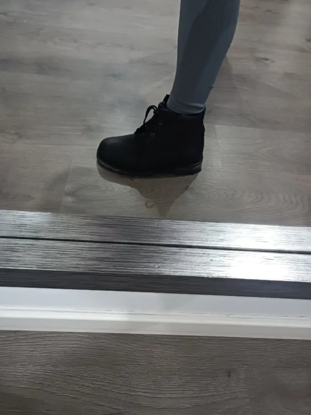 Botas trabajo vintage Telefónica