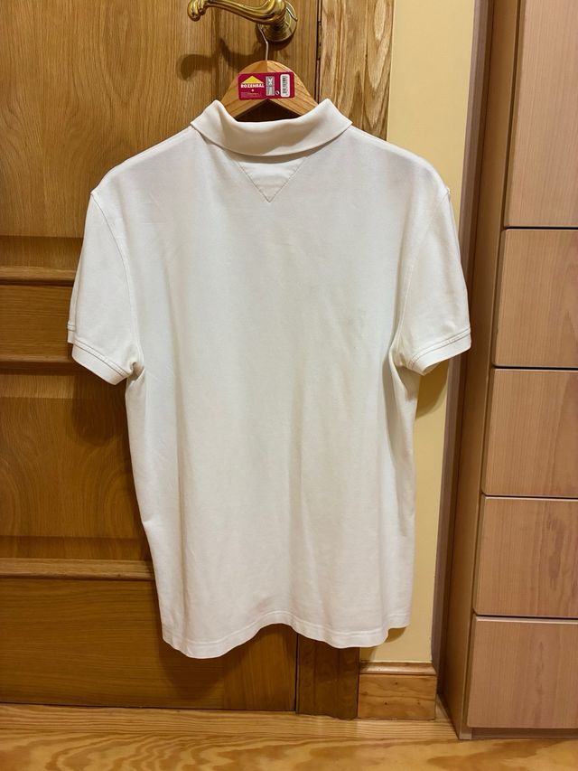 Polo Tommy Hilfiger blanco