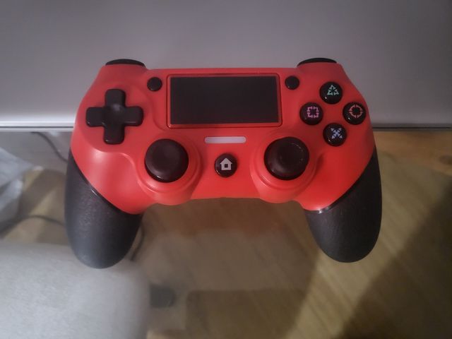 Mando inalámbrico PS4 - Rojo - Nuwa