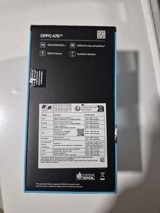 OPPO A78 5G - 4 GB+128 GB