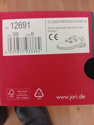 Zapatos seguridad