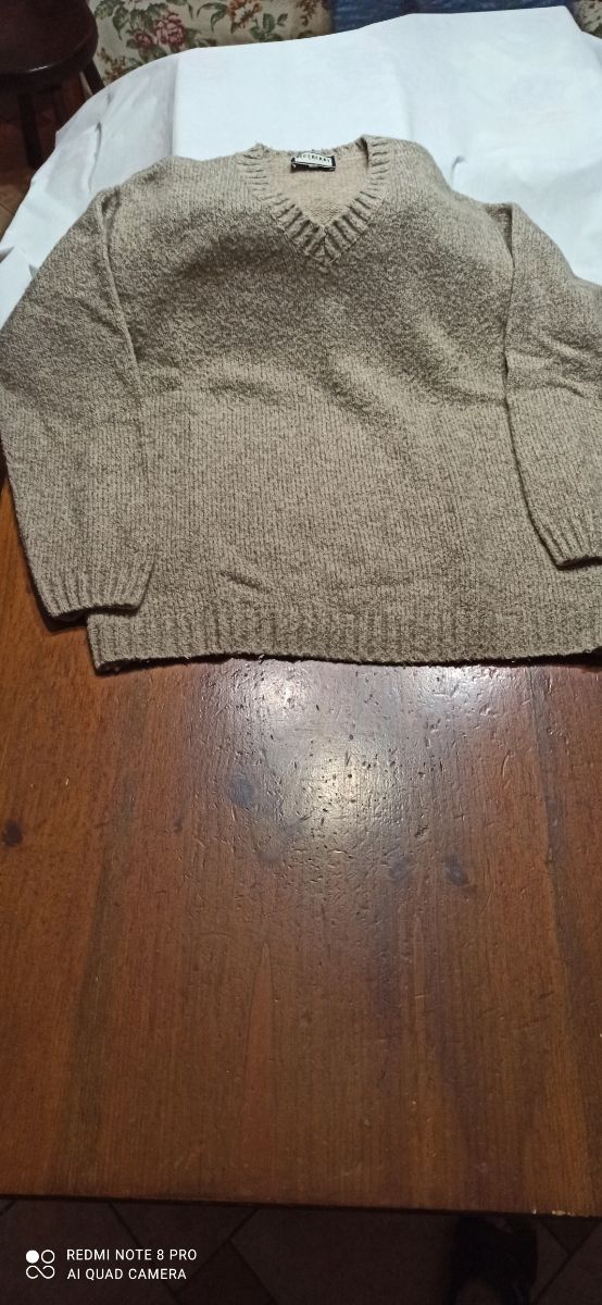 Maglione Blueberry beige tg.L