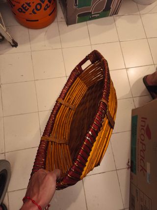 Cestas de mimbre