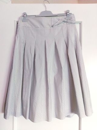 Preciosa falda plisada de Zara