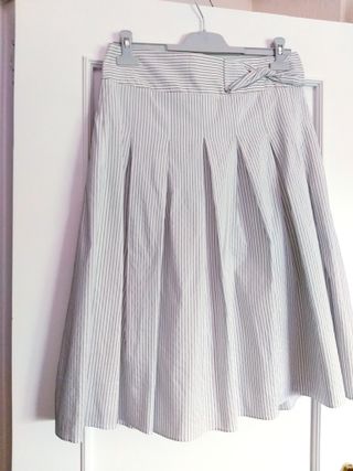 Preciosa falda plisada de Zara