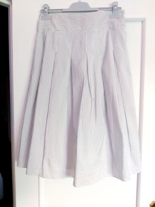 Preciosa falda plisada de Zara