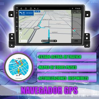 PANTALLA GPS SUZUKI GRAND VITARA 2005-2017 CARPLAY