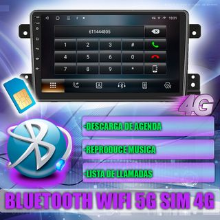 PANTALLA GPS SUZUKI GRAND VITARA 2005-2017 CARPLAY