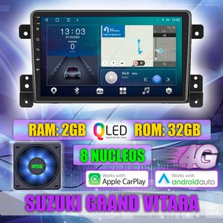 PANTALLA GPS SUZUKI GRAND VITARA 2005-2017 CARPLAY