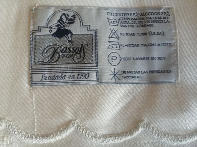 Mantelería Bassols 12 pers. nuevo