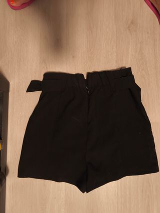 Falda pantalón negra