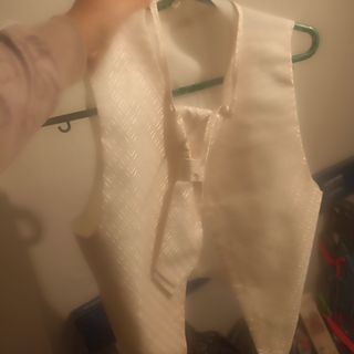 Traje blanco hombre talla 50/52