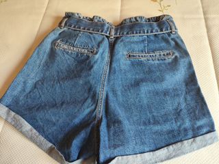 Shorts vaqueros Stradivarius